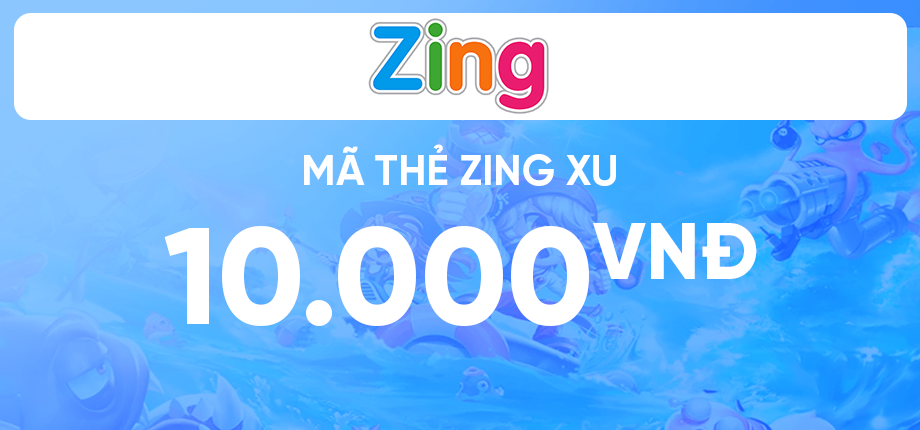 Mã thẻ Zing Xu 10.000 VNĐ